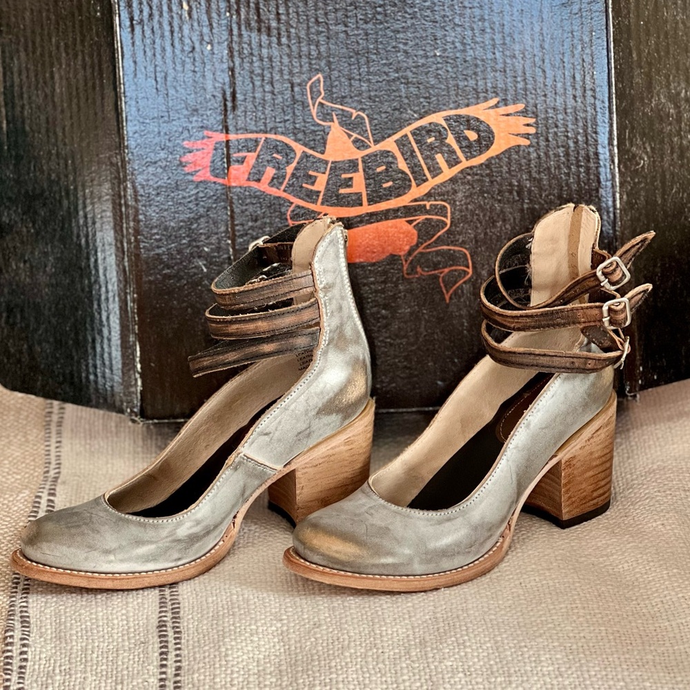 Freebird Randi, size 8, Pewter